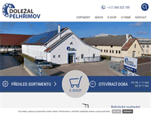 Tablet Screenshot of dolezal-pe.cz